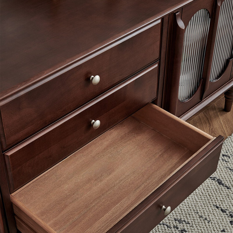 Creative Retro Solid Wood TV Stand