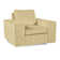 Fauteuil de 48 po de largeur Memphis