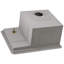 Ruvati Glass Rinser and Sink Combo Workstation for Wet Bar Bottle Washer Drop in Topmount-1189209208