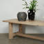 Amalfi Square Pine Wood Dining Table