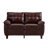 59" Loveseat Modern Design Faux Leather Couch-746938174