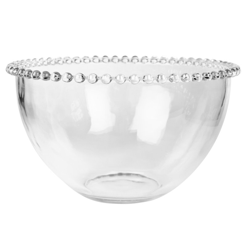 Symple Stuff Glass Salad Bowl