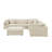 Budhan Corduroy L-Shaped Sectional-2050506504