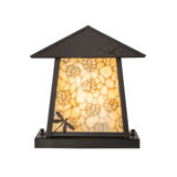 Stillwater Dragonfly Post Lantern