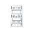 Twin Over Bunk Bed In White - Detachable Rubber Wood Design With Stable Ladders And Guardrails For Bedroom Structure Safe-286059590
