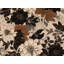 Brown Flowers Shower Curtain-687665162