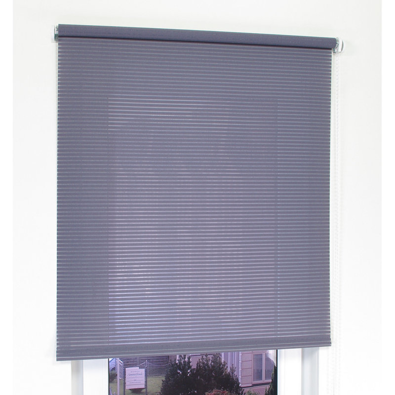 Opaque Roller Blind, Dark grey, 62 x 180cm