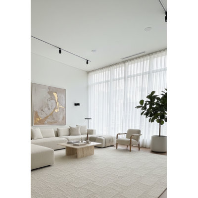 Prisni Hand Tufted Area Rug