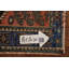 Tapis de couloir brun en laine 4 x 10