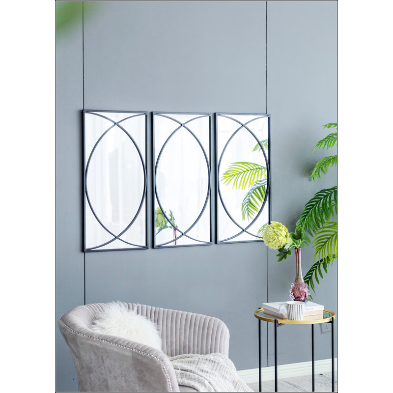 Miroirs muraux rectangulaires élégants pour une décoration et une conception polyvalentes
