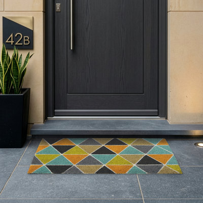 Maddox Geometric Outdoor Doormat