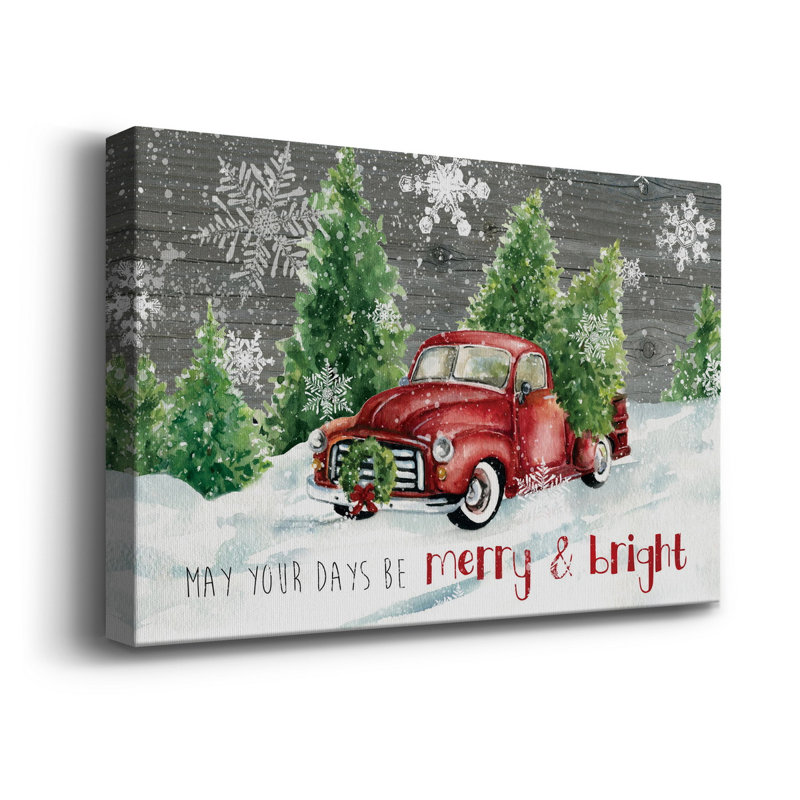 Merry And Bright, H 24 po x l 36 po x P 1,5 po