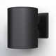 Covey Cylinder Outdoor Aluminum LED Wall Light