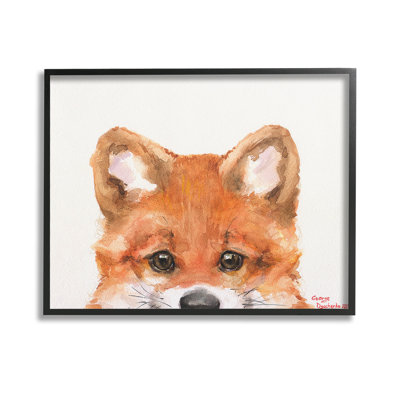 «Fox Cub Peeking», estampe numérique par GeorgeDyachenkoArt