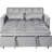 Grey Couch With Reclining Back - Maximize Relaxation Bed Lumbar Support