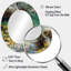 Miroir mural gris traditionnel River Trout-857433362