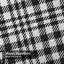 Rideau de douche diagonal à carreaux blancs en tissu monochrome avec 12 crochets-101287927