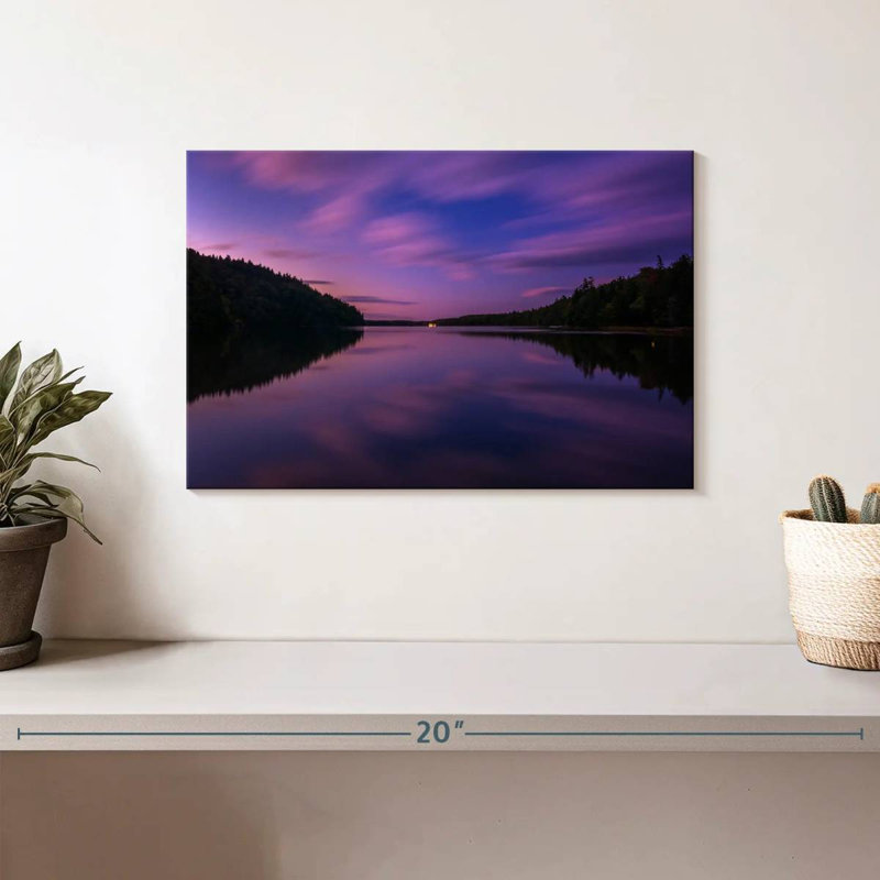 Alvord Acadia Lake, 8" H x 12" W