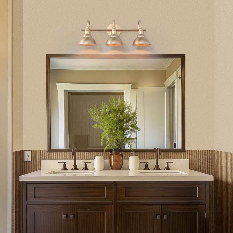 3-Light 23" Dimmable Bathroom Vanity Light Wall Sconce Picture Light Spot Light