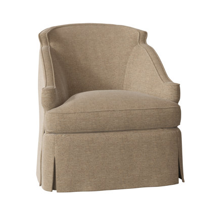 Fauteuil pivotant de 76,2 cm de large Barbara