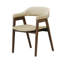 Ensemble de deux chaises modernes Ian