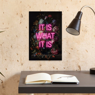 «It Is What It Is», art mural contemporain
