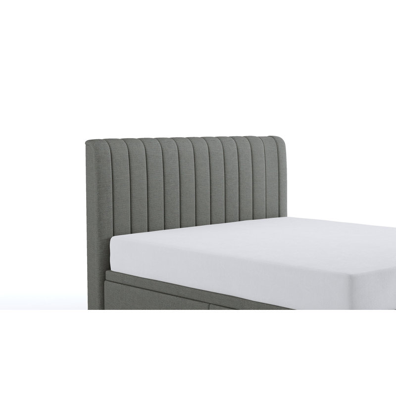 Gatefield Upholstered Headboard, Queen, Gray