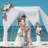 Artificial Wedding Arch Flowers Swag Kit