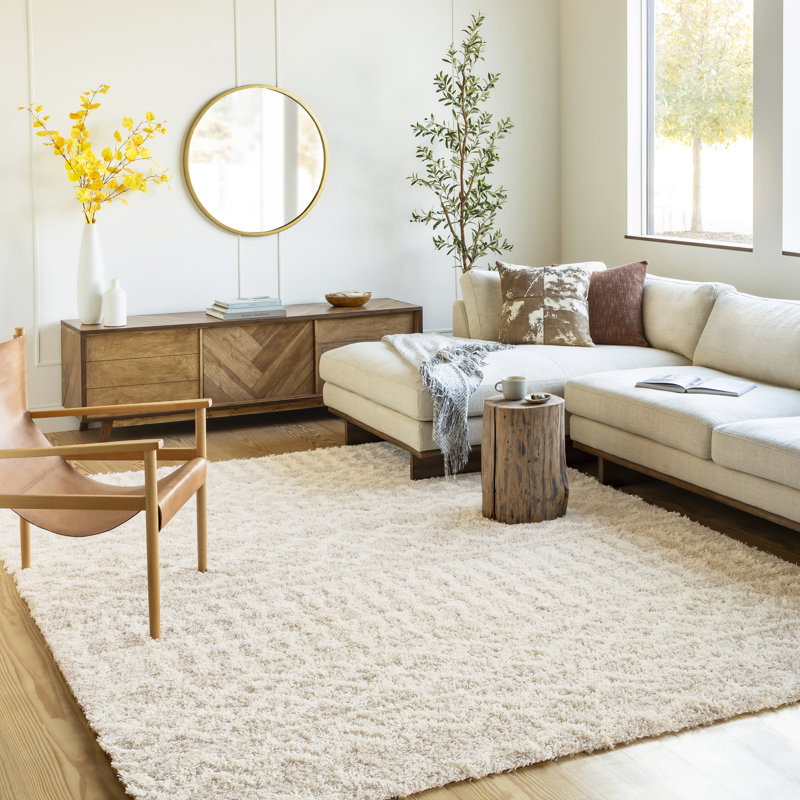 Lurdes Geometric Area Rug, Rectangle 5'3" x 7'3"