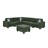 Erstonia Sectional With Ottoman-1442485918
