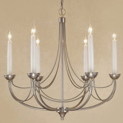 Haysi 6 - Light Candle Style Chandelier