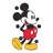 Adhésif décoratif géant mickey mouse