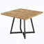 Bureau d'ordinateur carré (sans la chaise)
