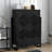 Ebern Designs Modern 6 Drawer Dresser, Dressers For Bedroom, Textured Wood Sticks Borders H Legs For Bedroom,living Room, Hallway-1898252000
