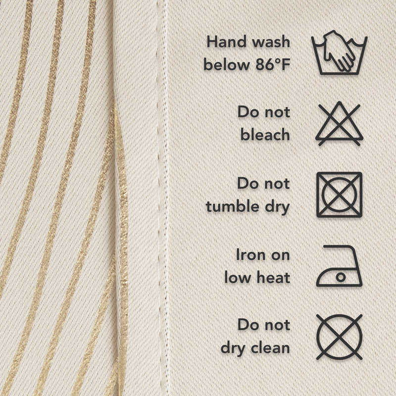 Maisonet Blackout Curtain Pair, 132cm Width x 138cm Drop, Beige