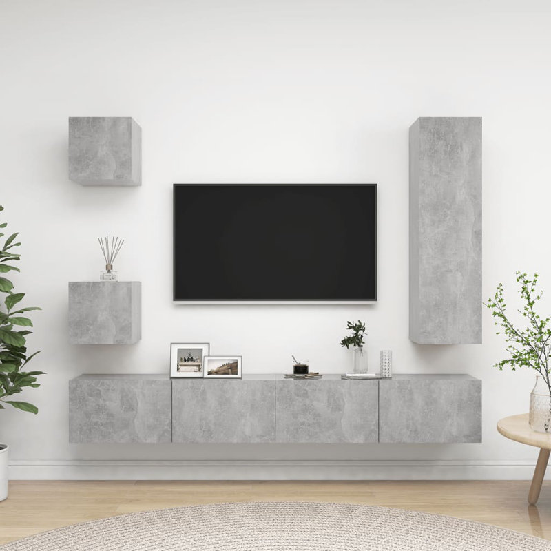 Meuble audio-vidéo flottant pour téléviseur de 43 po ou moins