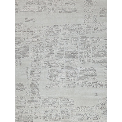 Calexico Wool Abstract Area Rug in Ivory/Beige