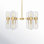 Alinde 12 - Light Dimmable Sputnik Chandelier