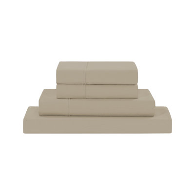 Modern Threads 4-Piece Ultra Soft Microfiber Sheet Set with Deep Pockets in Solids & Prints