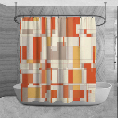 Kryslin Microfiber Shower Curtain