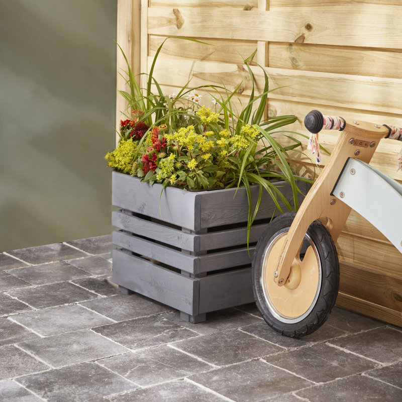 Broshous Wood Planter Box, 32cm H x 33cm W x 39cm D