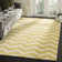 Saunderstown Chevron Wool Hand Woven Area Rug
