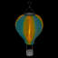 Montgolfière solaire 13 "avec lumières DEL flamme-95851386