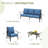 4 Piece Outdoor Conversation Set