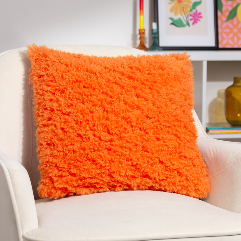 Maddocks Square Cushion, Orange