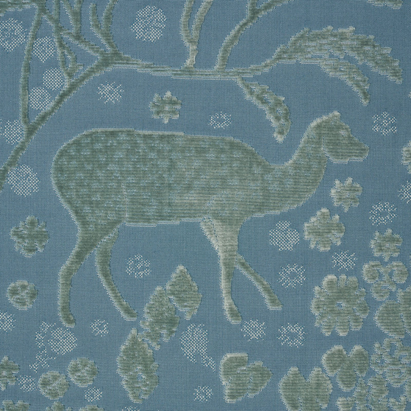 Arbor Forest Fabric, Slate Blue