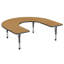 Table d'activité 60 "x 66" en forme de T avec pieds réglables-580520429-573455674-538156477