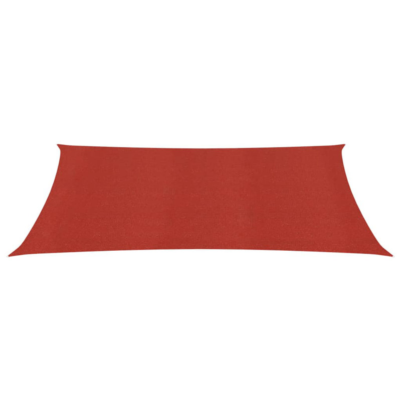 Adrita Rectangular Shade Sail, Red, 6m W x 5m D