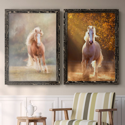 " Horse Motion VII " 2 - Pieces