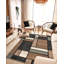 Tapis d'intérieur en polypropylène doux sculpté à la main Abtsract-1879811909
